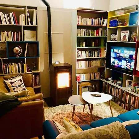 Maison De Maitre Avec Grande Terrasse Au Centre-ville