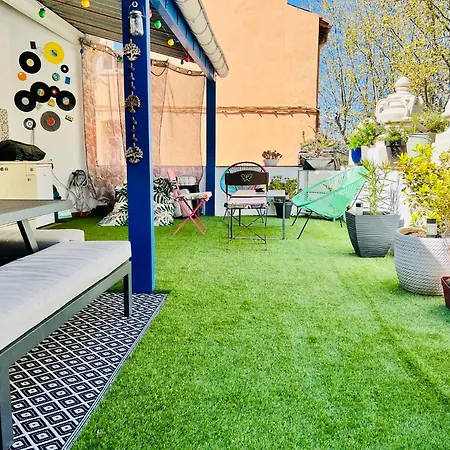 Maison De Maitre Avec Grande Terrasse Au Centre-ville Perpignano