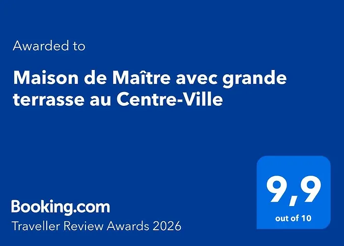 Βίλα Maison De Maitre Avec Grande Terrasse Au Centre-ville